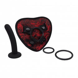 Rosegasm - Heart Shape Strap-On Harness
