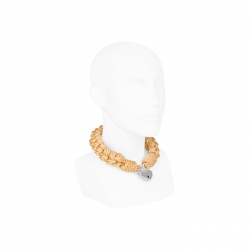 Halsband im Kordel Design