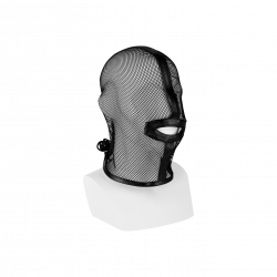 Kopfmaske im Netz Design