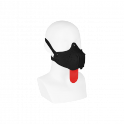 Maske im Maulkorb Design