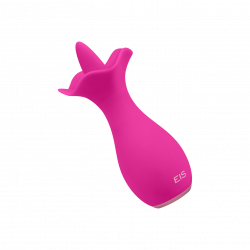 Süßer Auflegevibrator in Blütendesign, 11,7 cm
