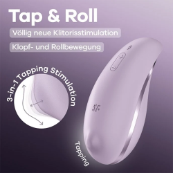 Satisfyer 'Tap & Roll', 12,5 cm