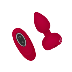 Rosen - Analplug mit LED - Licht, 9,5 cm