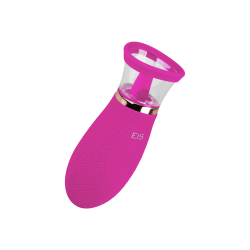 Zungenvibrator mit Saugfunktion, 17 cm