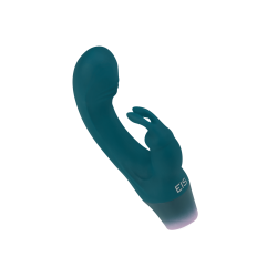 Rabbitvibrator mit Herzförmiger Basis, 15 cm