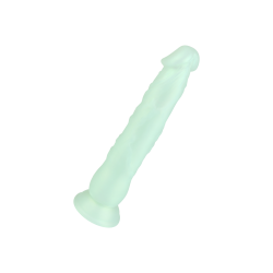 Schimmernder Naturdildo mit Saugfuß, 23 cm