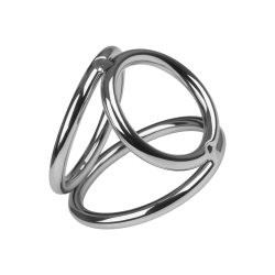 Penis- und Hodenring aus Metall, 3cm, 4cm & 4,5cm