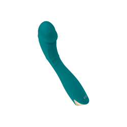 Edler G-Punkt-Vibrator aus Silikon, 21cm