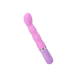 Schlanker G-Punkt-Vibrator aus Silikon, 21cm