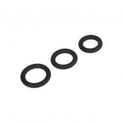 Diversity Rings, 3 Teile, 2 - 5 cm