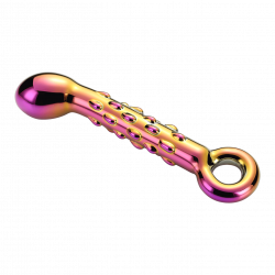 Ribbed G-Spot Dildo, 18 cm