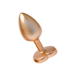 Small Pearl Gold Plug, 7,1cm