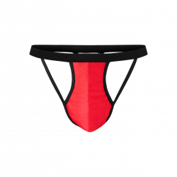 Aufregender Tanga in Riemen-Optik