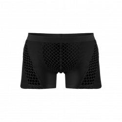 Knappe Shorts mit Netzeinsätzen