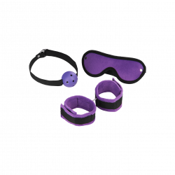 Bondage-Set mit Ballknebel, 3 Teile