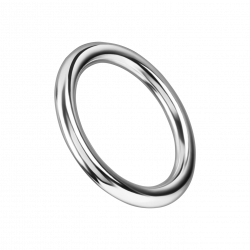 Nahtloser Eisen-Penisring, 3,5cm