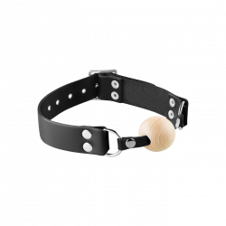 Ballknebel mit Holzball