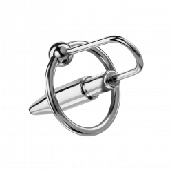 Penisplug mit Eichelring, 5,8cm