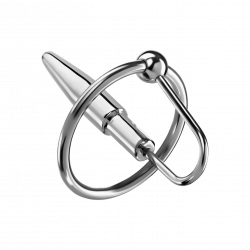 Penisplug mit Eichelring, 5,8cm