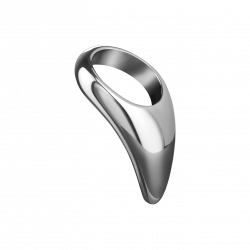 Teardrop-Cockring, 4,5cm