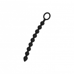 Analbeads mit Haltering, 31cm