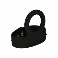 Penisring mit verstellbarem Hodengurt, 3 - 6,5cm