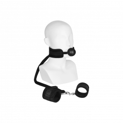 Mouthgag with cuffs