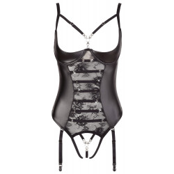 Stringbody mit abnehmbarer Strapse