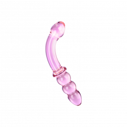 Gebogener Glasdildo