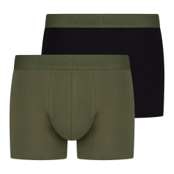 Shorts Flowing, 2-Teile (grün & schwarz)