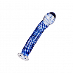 Glasdildo mit breiter Basis