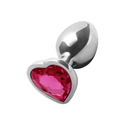Heart Butt Plug Small, 6,9cm