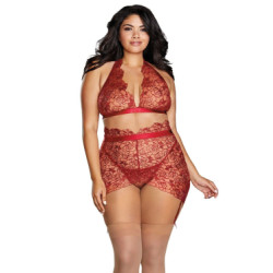 Floral Embroidery Set, 3 Teile