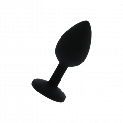 Silicone Diamond Anal Plug, 7 cm