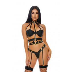 Dessous-Set mit Neckholder-Träger (S)
