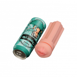 LoveToy - Pleasure Brew Cream Ale Mouth Masturbator - Green & Nude