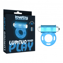 LoveToy - Lumino Play Cock Ring Vibrator - Glow in the Dark