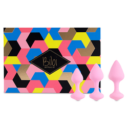 FeelzToys - Bibi Butt Plug Set 3-teilig (Pink)
