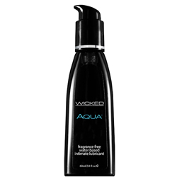 Wicked - Aqua Fragrance Free Waterbased Lubricant