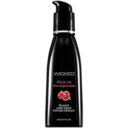 Wicked - Aqua Pomegranate Waterbased Lubricant