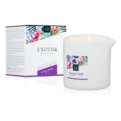 Exotiq Massagekerze Violet Rose