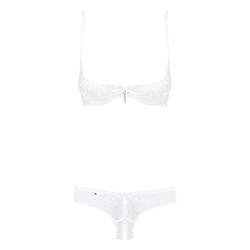 Alabastra Dessous Set weiß S/M