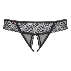 Shibu Ouvert-String schwarz