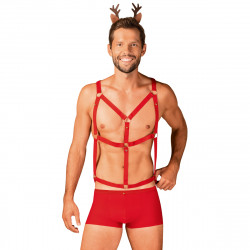 Harness Kostüm im Weihnachtslook für Herren