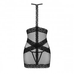Lacrisia Hemdchen & String schwarz 