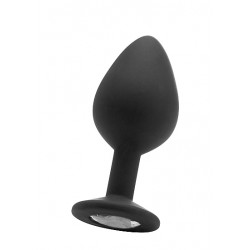 Diamant Herz Butt Plug - Large