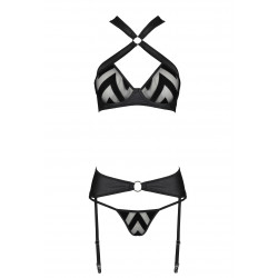 Sexy 3-teiliges Dessous-Set Hima