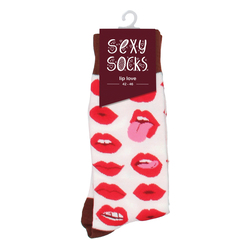 Shots Sexy Socks "Lip Love"
