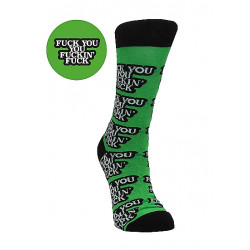 Shots Sexy Socks "Fuck you"