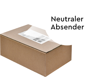 Neutraler & diskreter Versand
